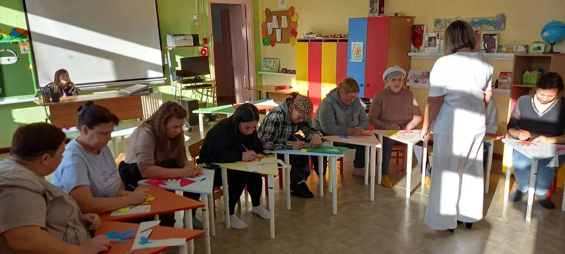 В дошкольной группе прошло первое в этом году родительское собрание на тему: «Детский с...