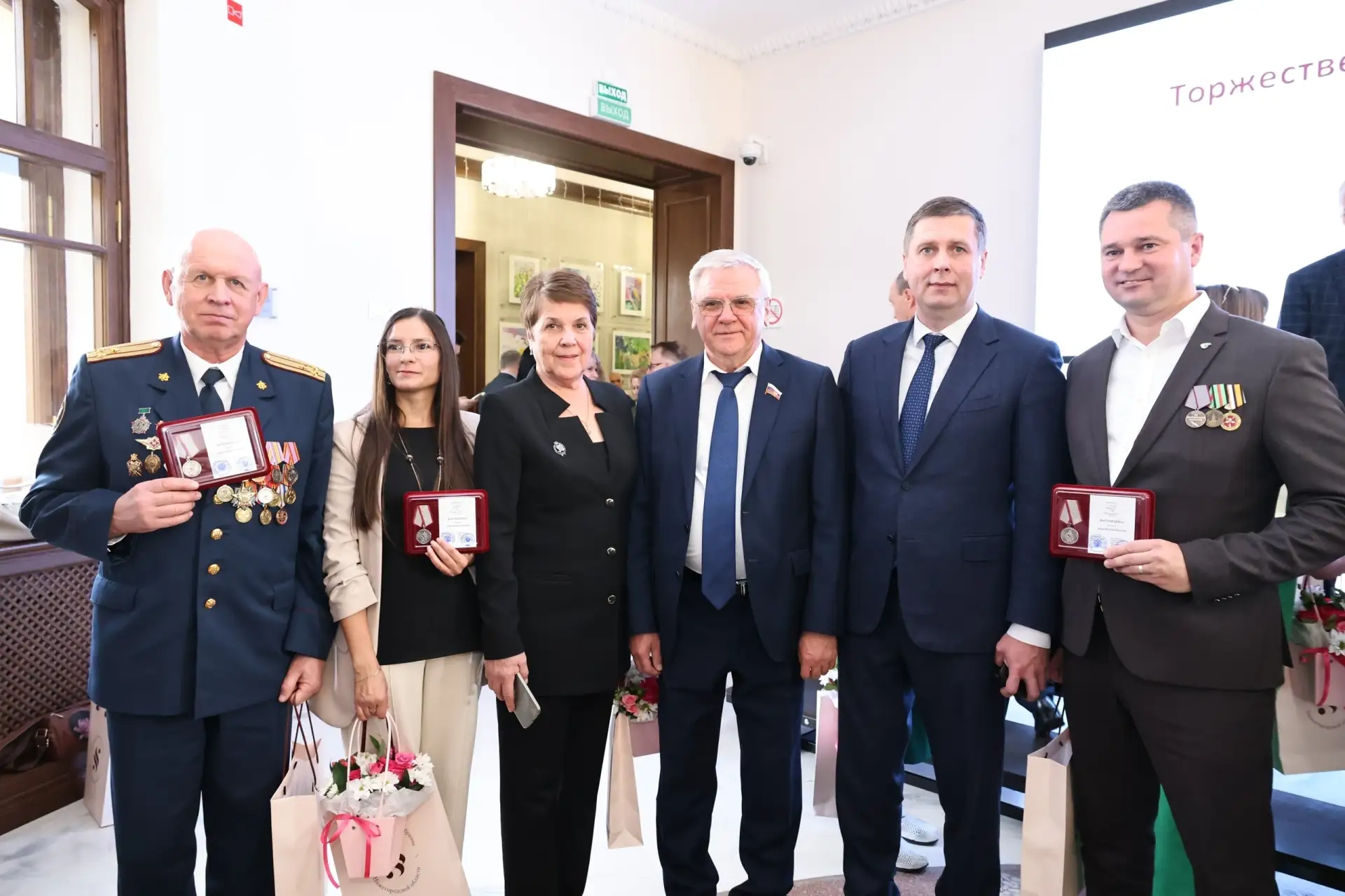 Четверо арзамасцев стали первыми кавалерами медали имени Матрёны Вольской