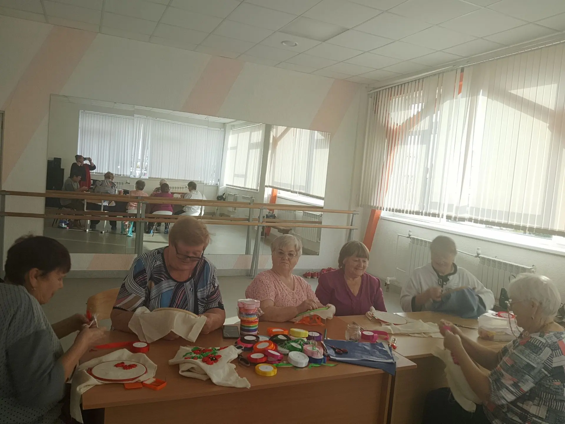 💥Вышивка атласными лентами