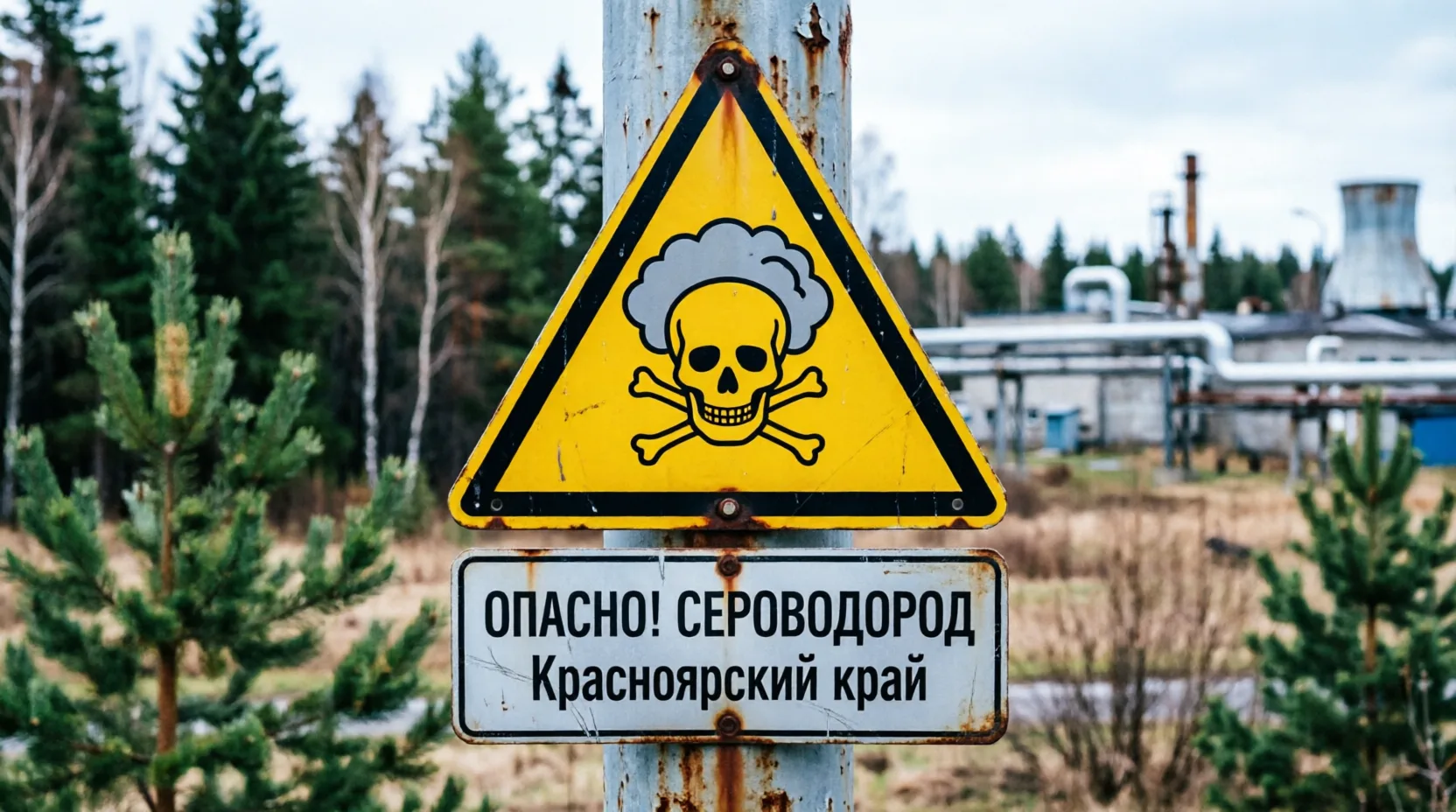 🚨 Красноярский край: сероводород в воздухе