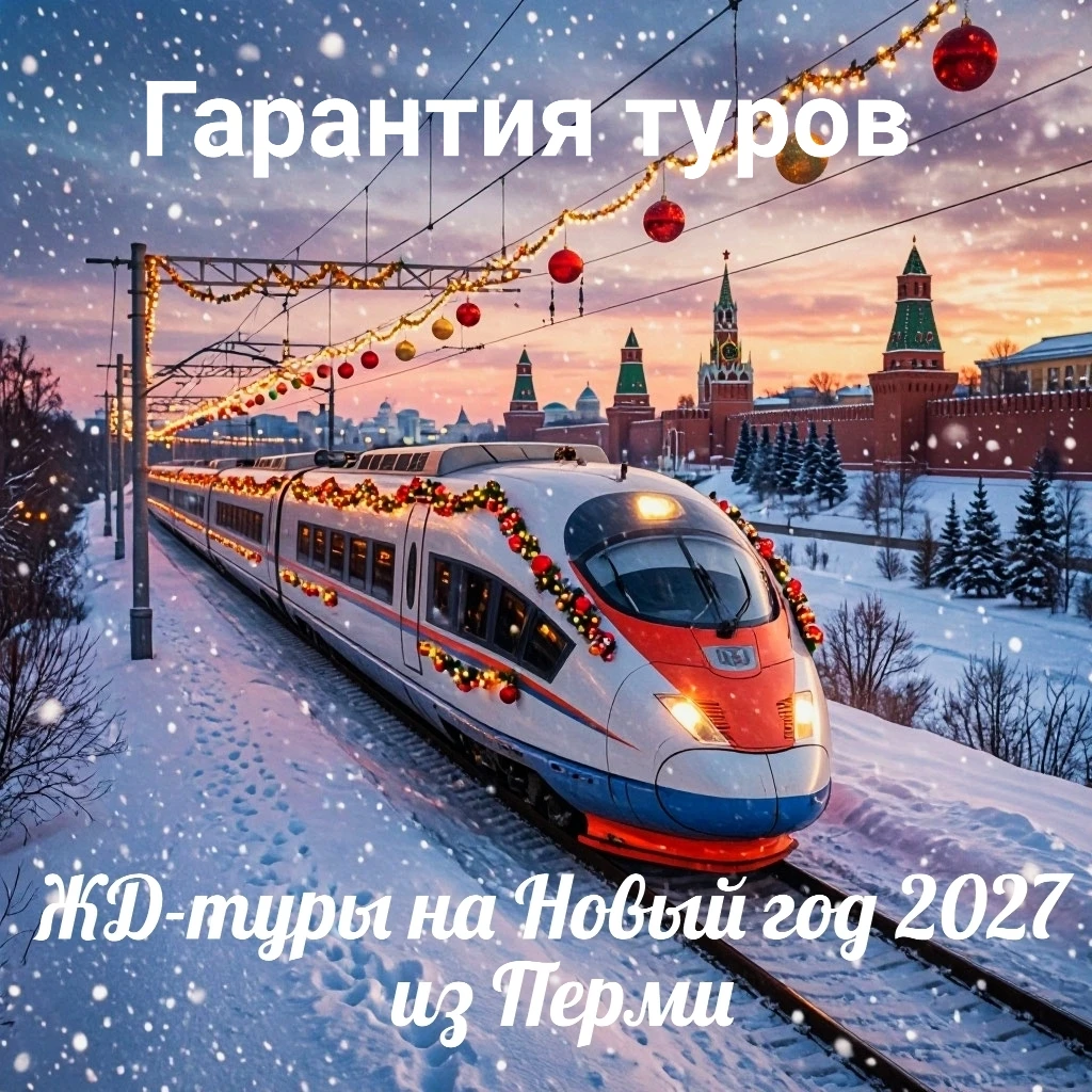 Спешим вас обрадовать: на новогодние каникулы уже есть гарантированные ЖД-туры по России!