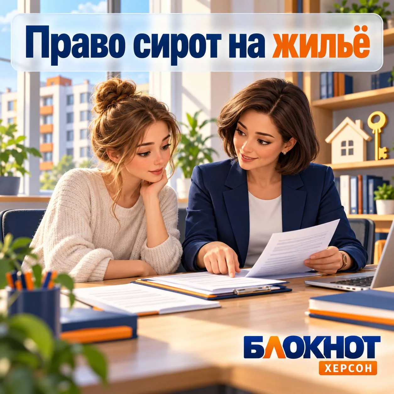 ⚖️ В Херсонской области сиротам помогут защитить право на жильё