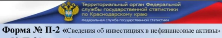 📑 Росстат вводит новую форму сведений об инвестициях в нефинансовые активы