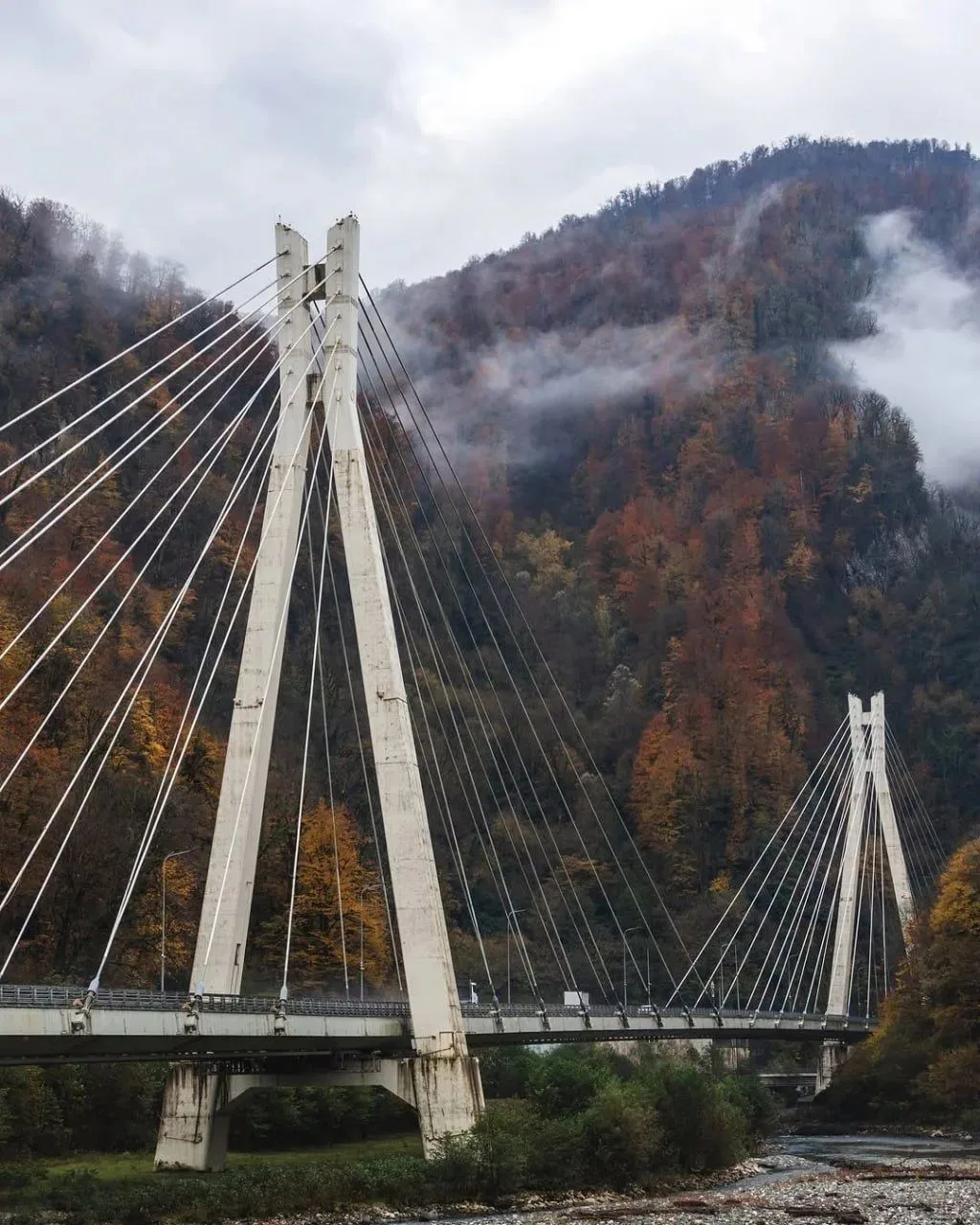 🌉 Вантовый мост