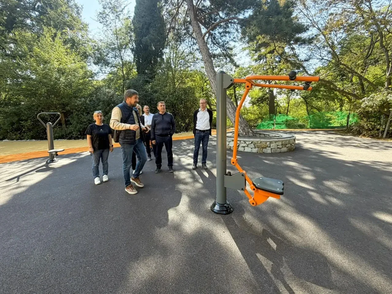 🌳 Парк «Ясная поляна» в Гаспре готов на 75%