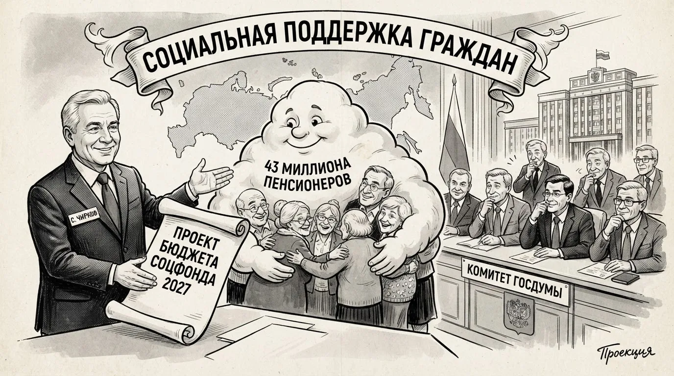 Председатель Соцфонда Сергей Чирков представил на комитете Госдумы по бюджету и налогам...