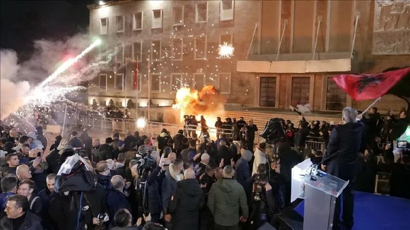 🇦🇱Премьер Албании обвинил Россию и Иран во вмешательстве в протесты.