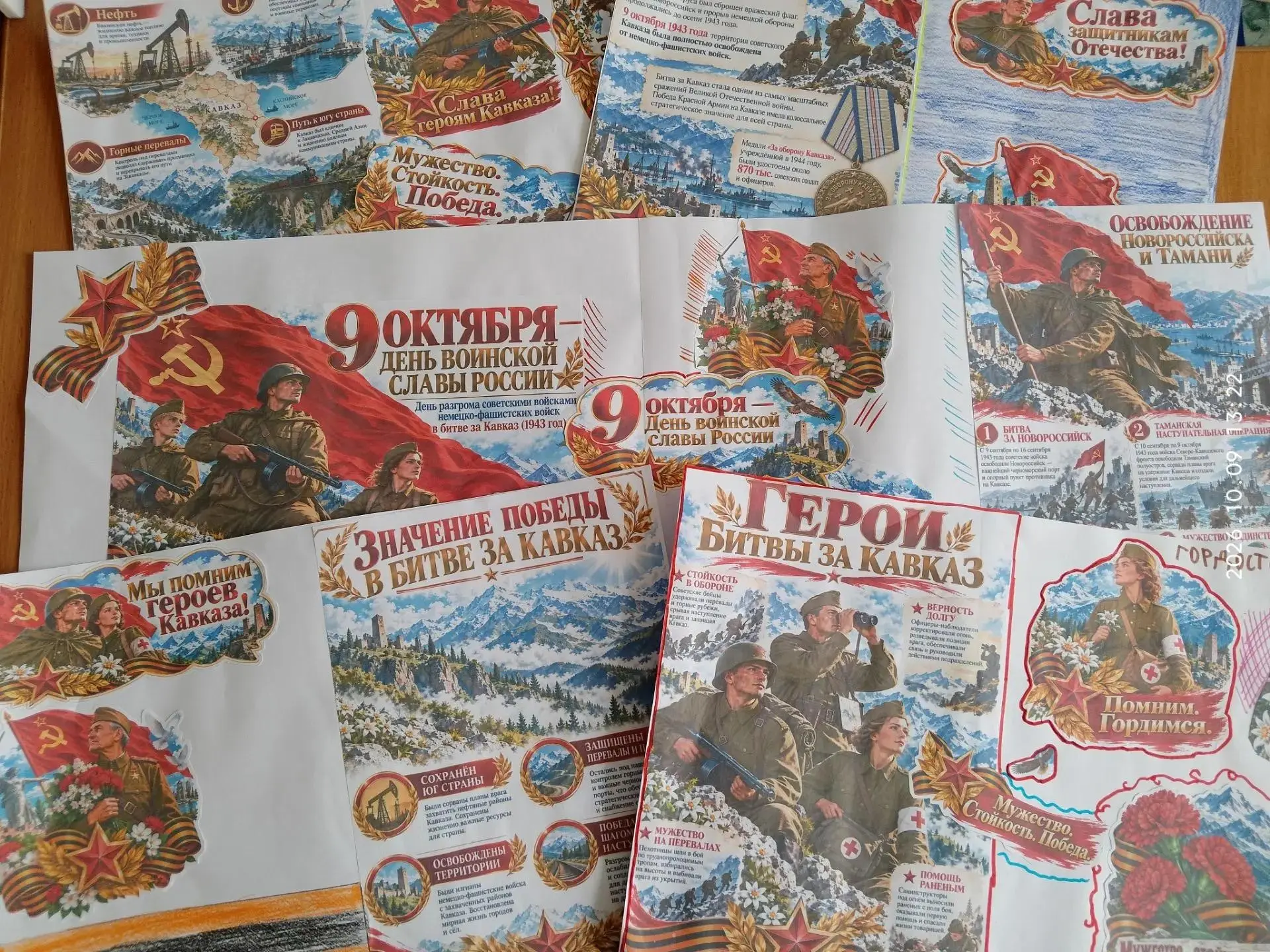 🎖 Сегодня, 9 октября, — День разгрома советскими войсками немецко‑фашистских войск в б...
