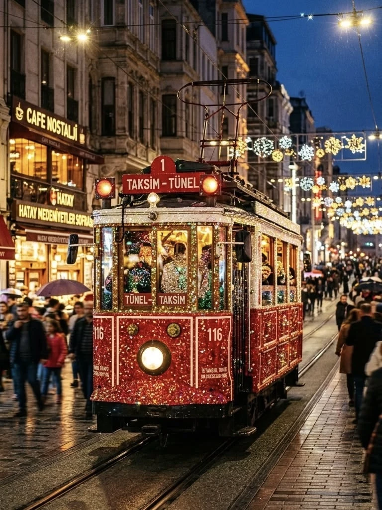 🎄🕌 🇹🇷 Эстетика Новогоднего Стамбула: город, где Восток встречает Запад