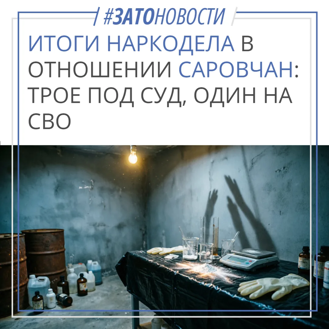 Создателей нарколабораторий в Сарове и Дивеево отправили под суд