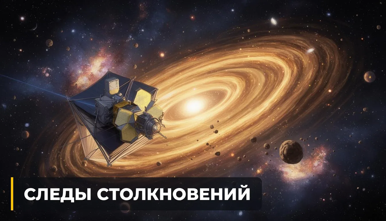🚀 1% МОЛОДЫХ ЗВЁЗД ПРЯЧУТ СЛЕДЫ УДАРОВ РАЗМЕРОМ С МАРС