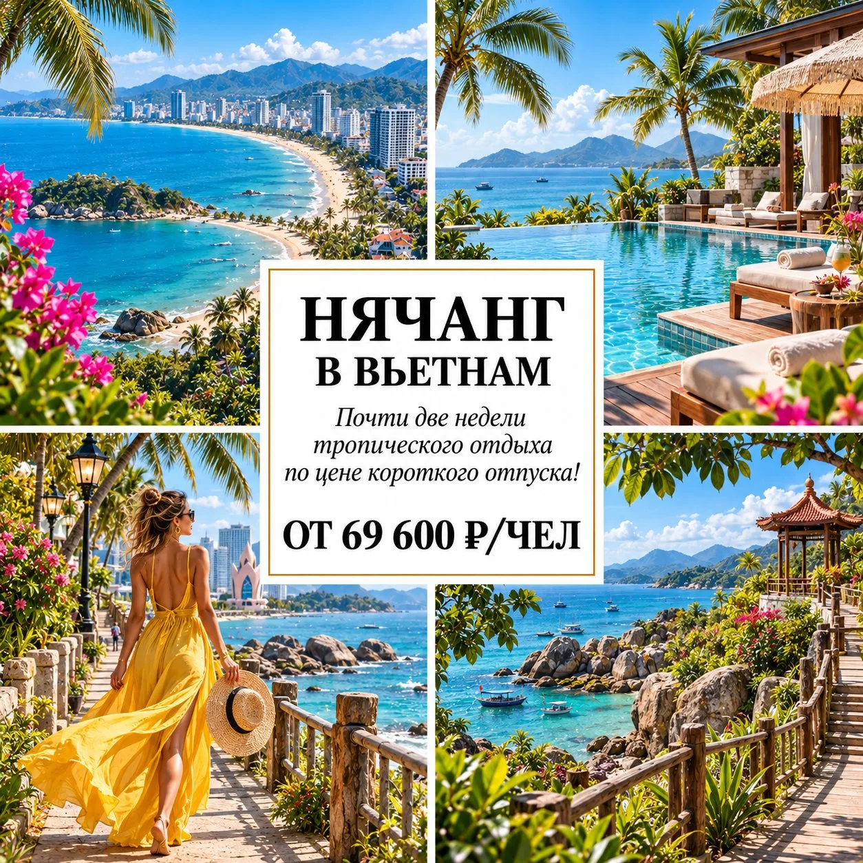 🔥 ОТ 69 600 Р/ЧЕЛ — НЯЧАНГ: 12 ДНЕЙ ВО ВЬЕТНАМЕ ПО ОТЛИЧНЫМ ЦЕНАМ! 🇻🇳