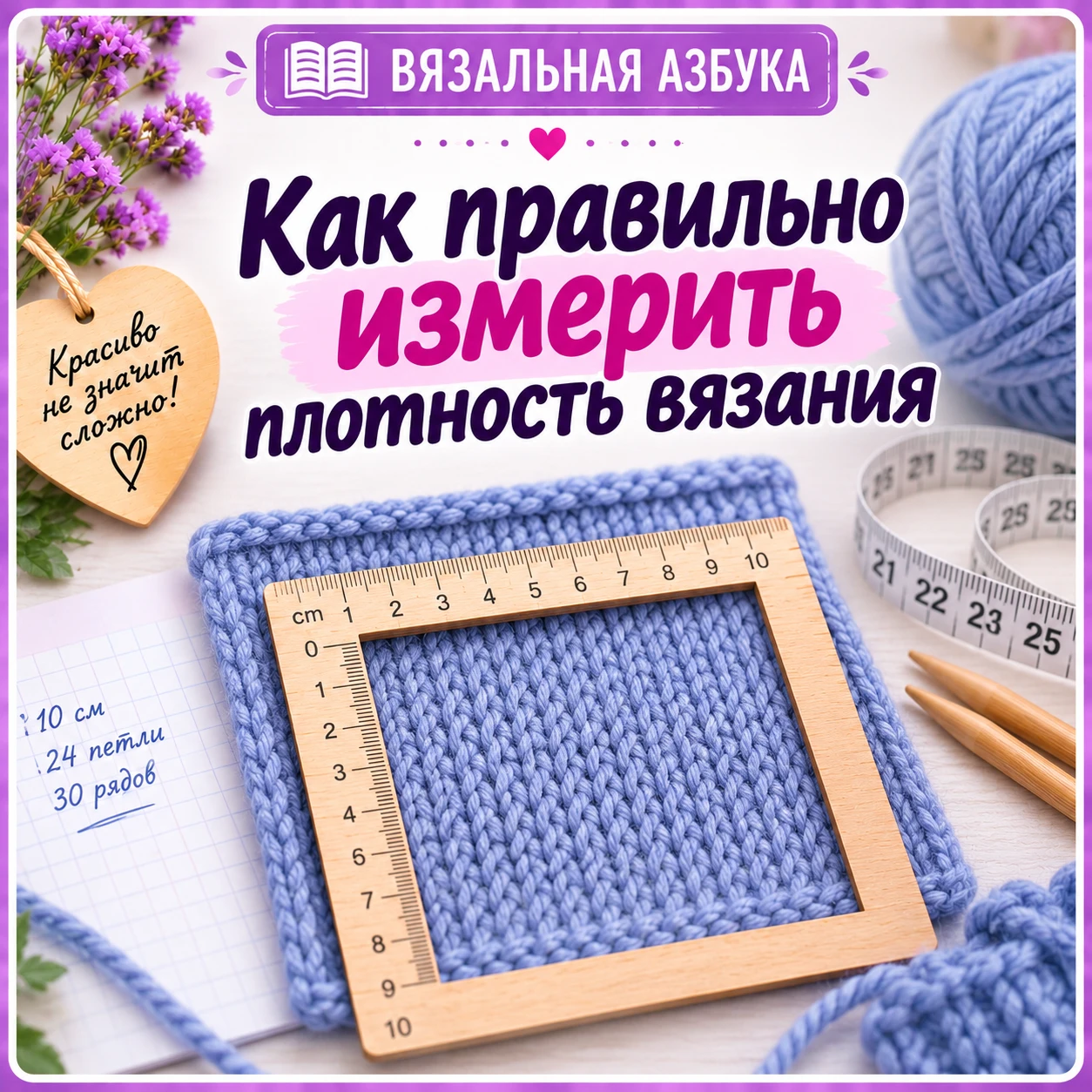 📚 Вязальная азбука