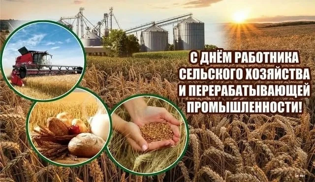 С ДНЁМ РАБОТНИКА СЕЛЬСКОГО ХОЗЯЙСТВА, ДОРОГИЕ ДРУЗЬЯ !