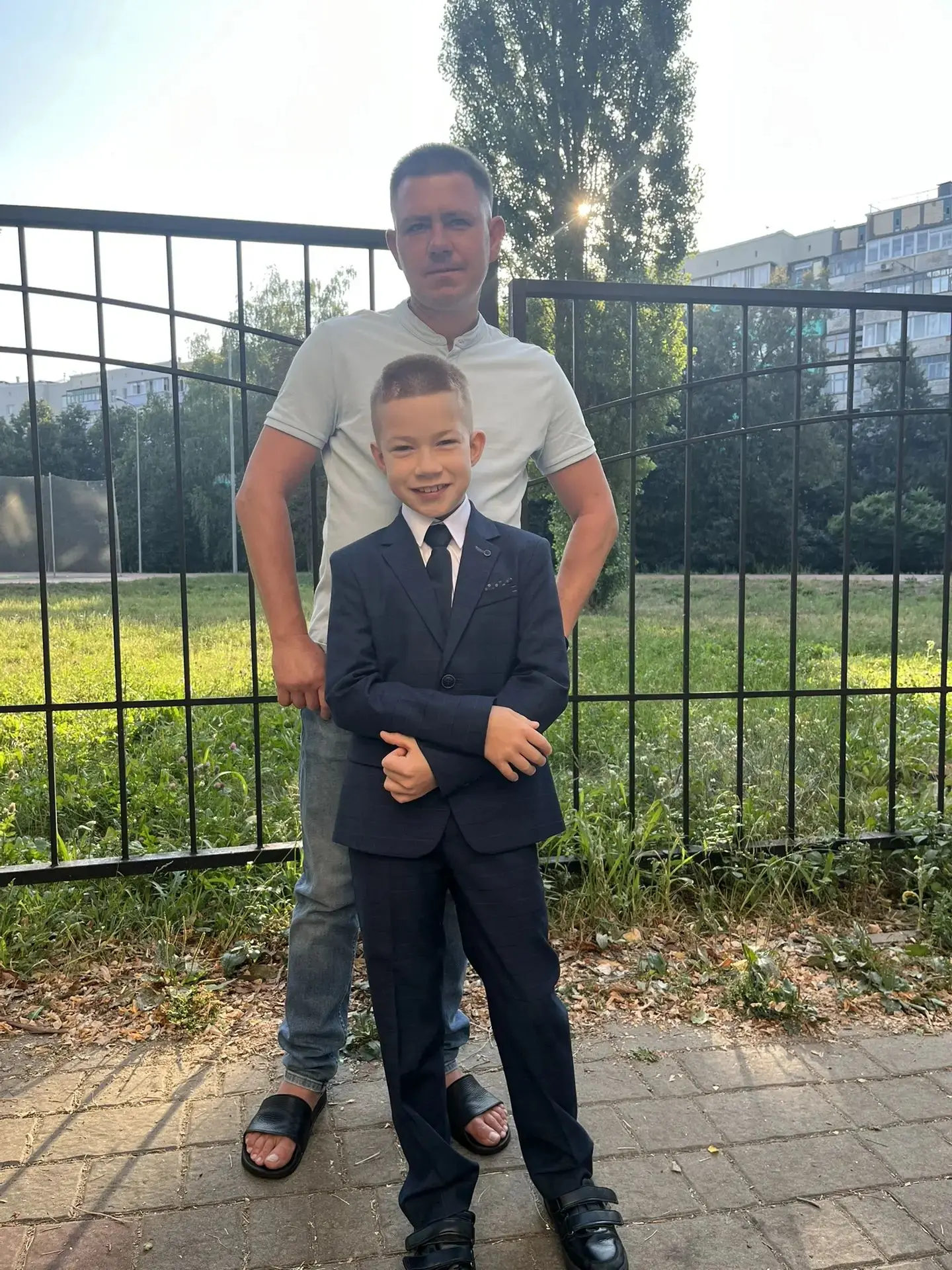 «Спасибо,папа!». Майстренко Андрей. 2В класс.