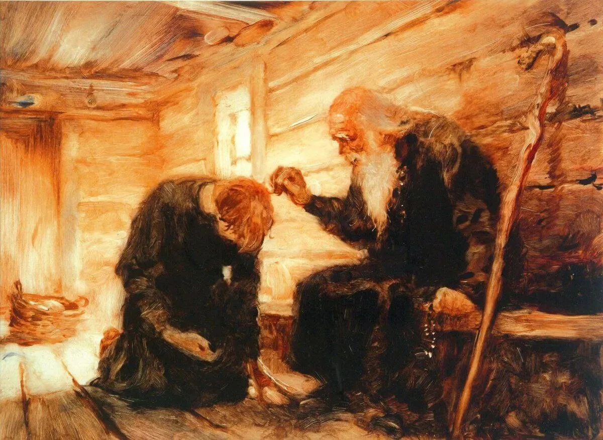 Один человек пришёл к старцу и сказал: