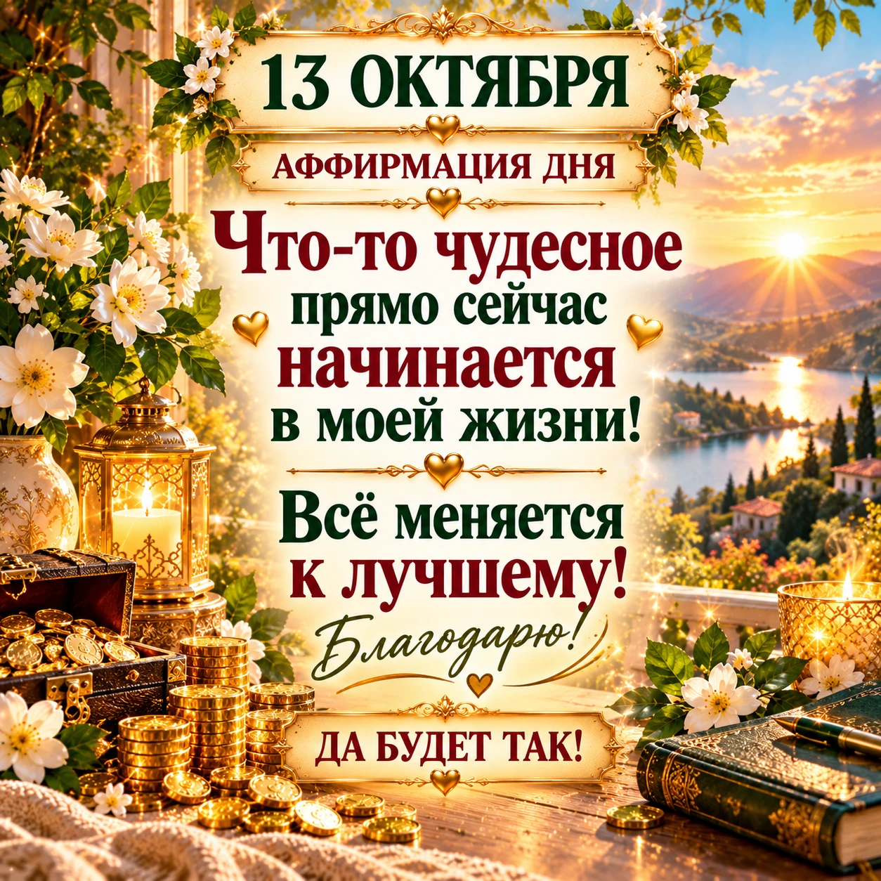 Счастье в дом.