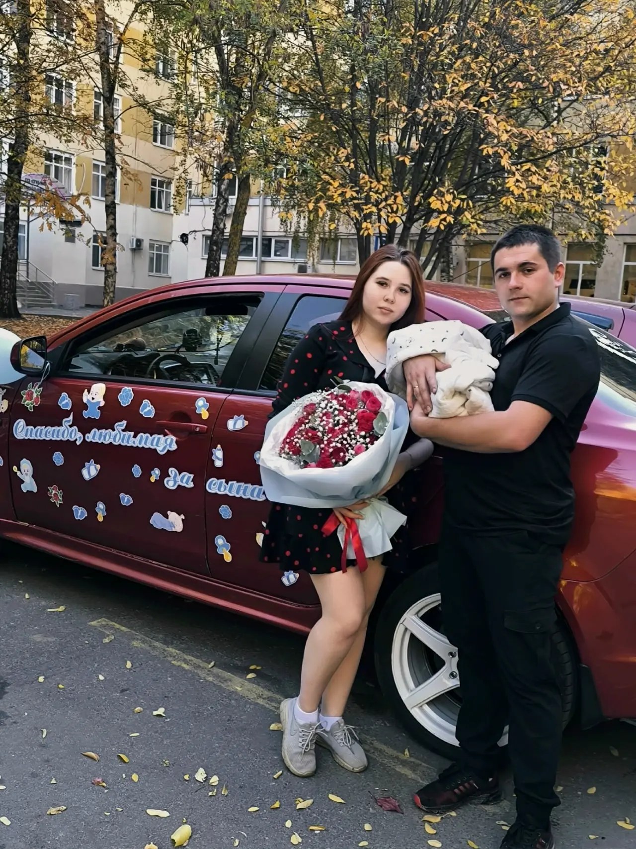 Аткарчанин в честь рождения сына креативно «затюнинговал» автомобиль