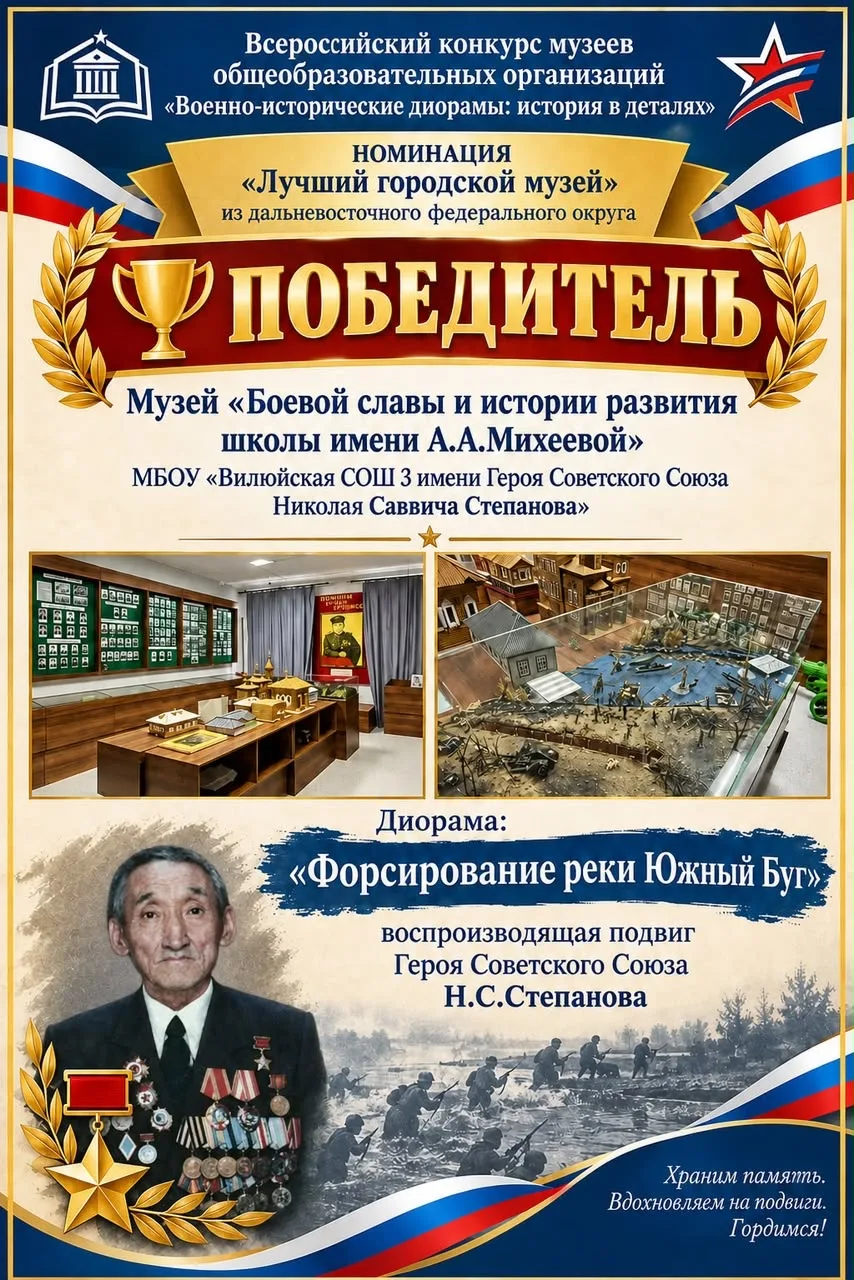 Во всероссийском конкурсе музеев общеобразовательных организаций, организаций дополните...