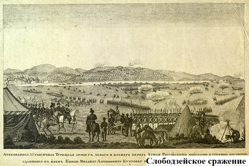 215 лет назад, 14 октября 1811 года, русские войска под командованием М.И. Кутузова раз...