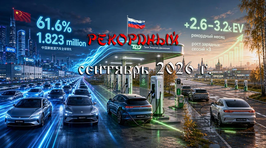 📊 Рекордный сентябрь 2026: Россия на подъёме, Китай уходит в отрыв. А мы начинаем стро...