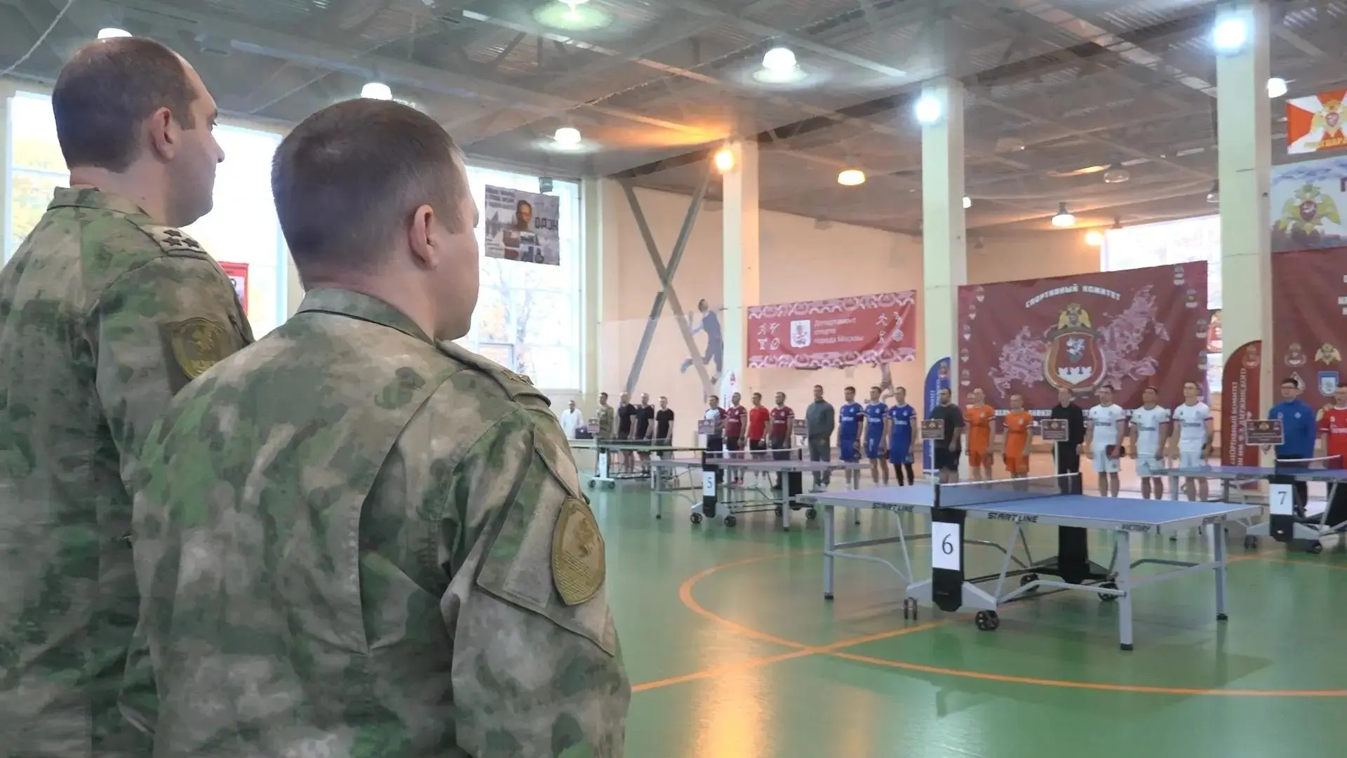 В войсковой части 3419 состоялся турнир по настольному теннису, посвящённый Герою Росси...