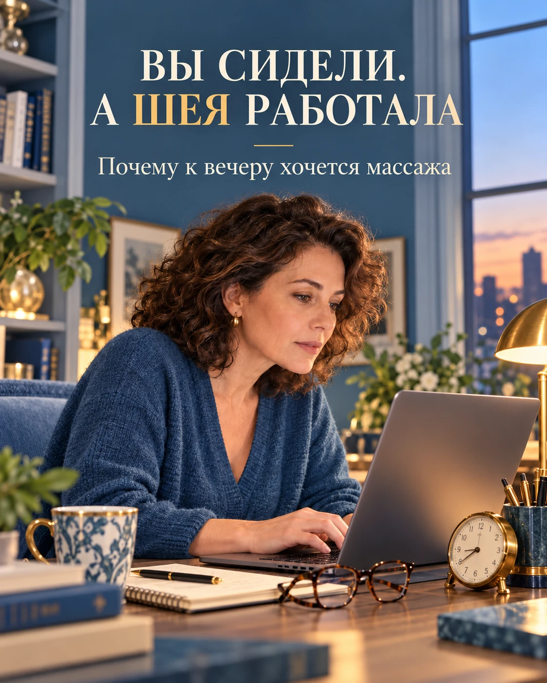 Почему после рабочего дня хочется размять шею? 👀