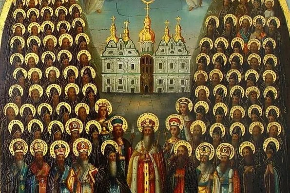СОБОР ПРЕПОДОБНЫХ ОТЦОВ КИЕВО-ПЕЧЕРСКИХ, В БЛИЖНИХ ПЕЩЕРАХ ПОЧИВАЮЩИХ