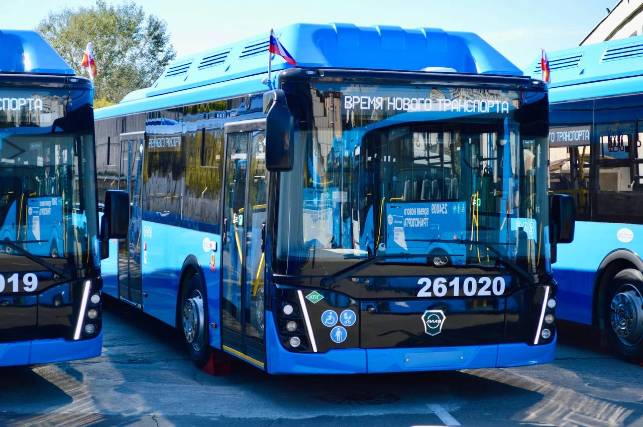 🚍С начала года Севастополь получил 12 новых автобусов