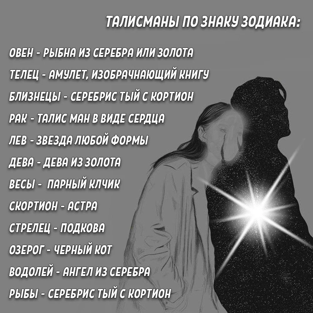 Главные талисманы для знаков зодиака!