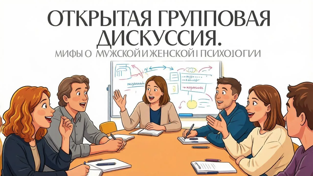 «Мифы о мужской и женской психологии».