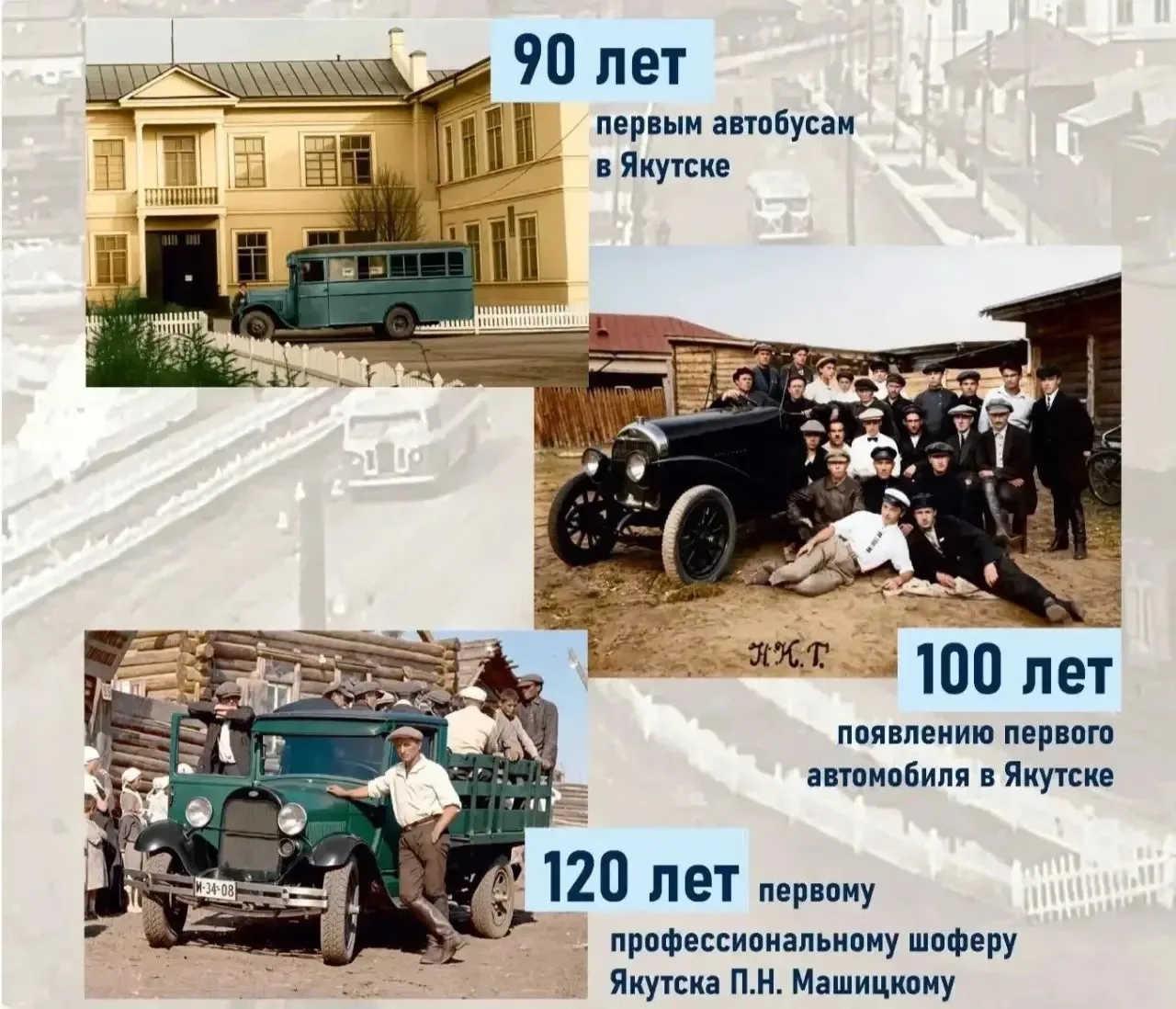 🚙 В музее «Россия — моя история» проходит выставка про первый автомобиль в Якутске