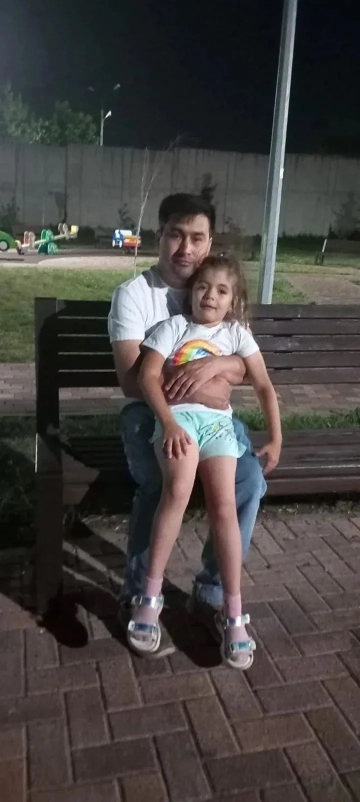 📸«Мы с папой на прогулке»