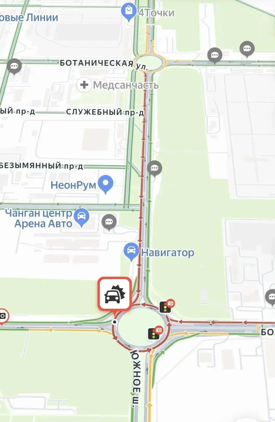 ⚡️Южное шоссе в сторону АвтоВАЗа стоит. ДТП
