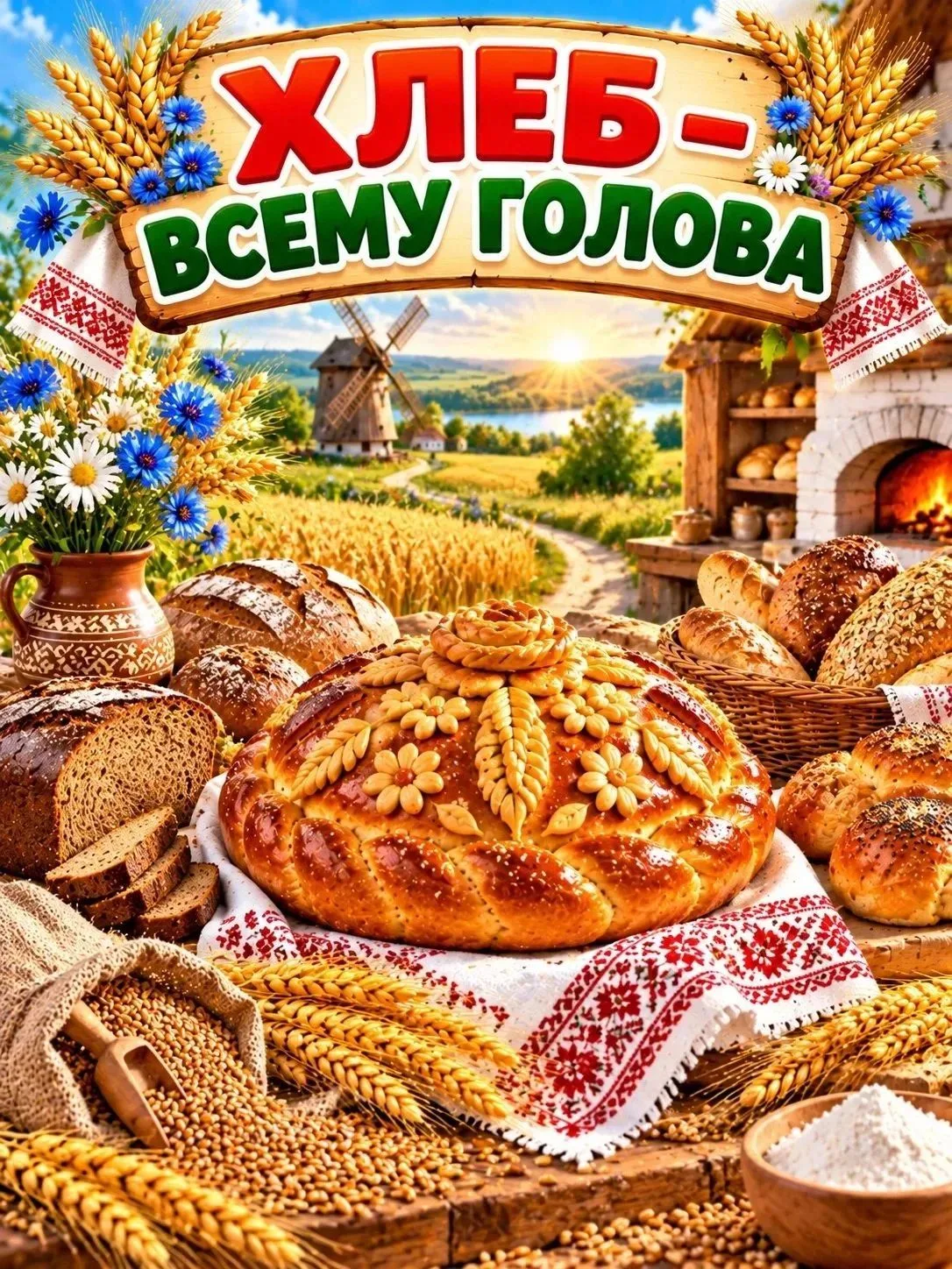 В рамках лексической темы "Хлеб" провели: