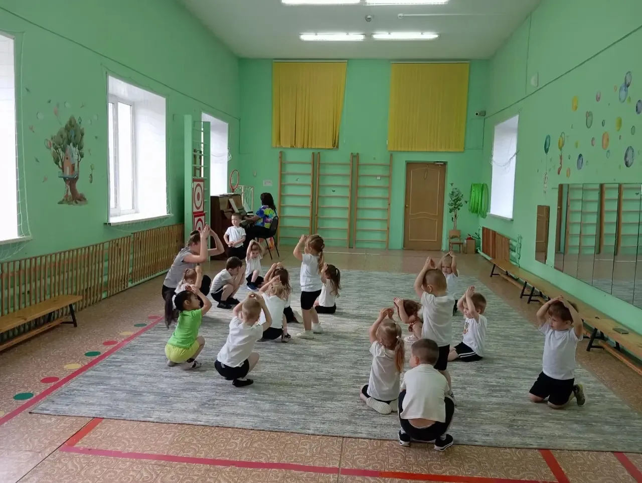 Физическое развитие во второй младшей группе №2 🙌