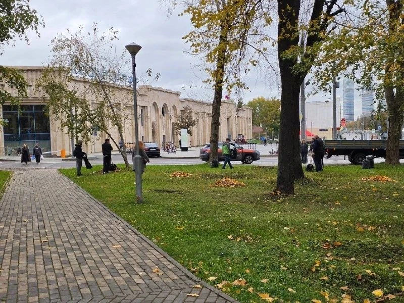 🌳 В сквере имени Королёва провели субботник