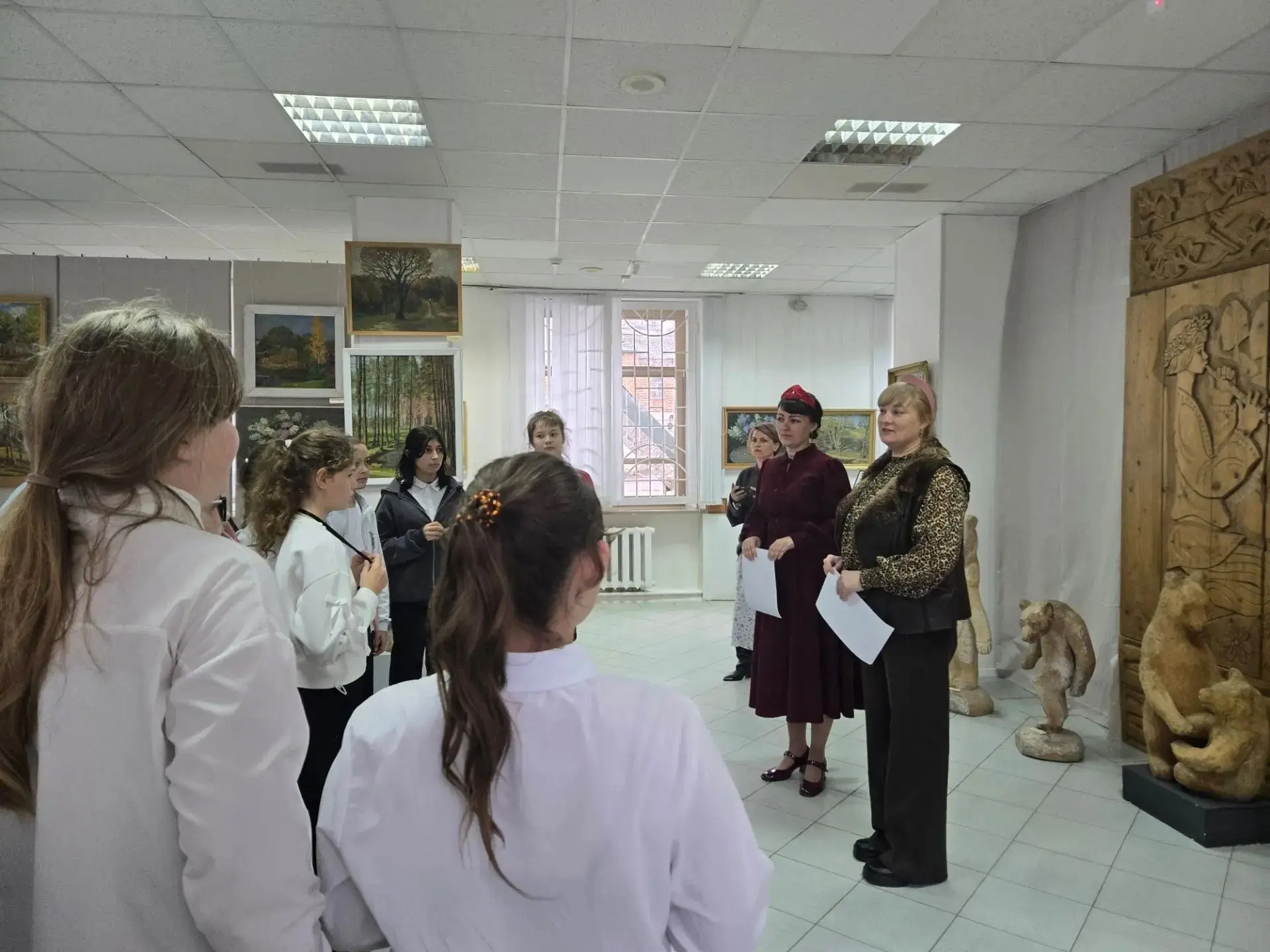 ‼‼‼ Учащиеся 6 класса посетили культурно-просветительскую программу с творческим мастер...