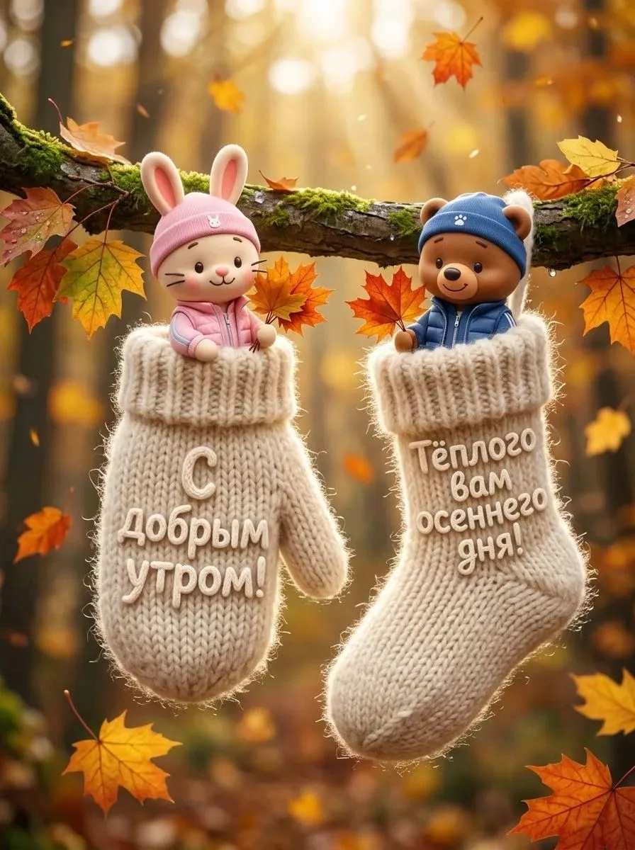 Доброе воскресное осеннее утро! 🍂🌞☕️