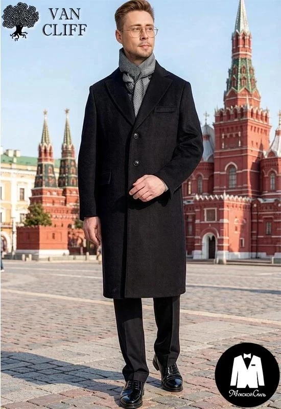 Пальто "Домнер блэк" от Van Cliff