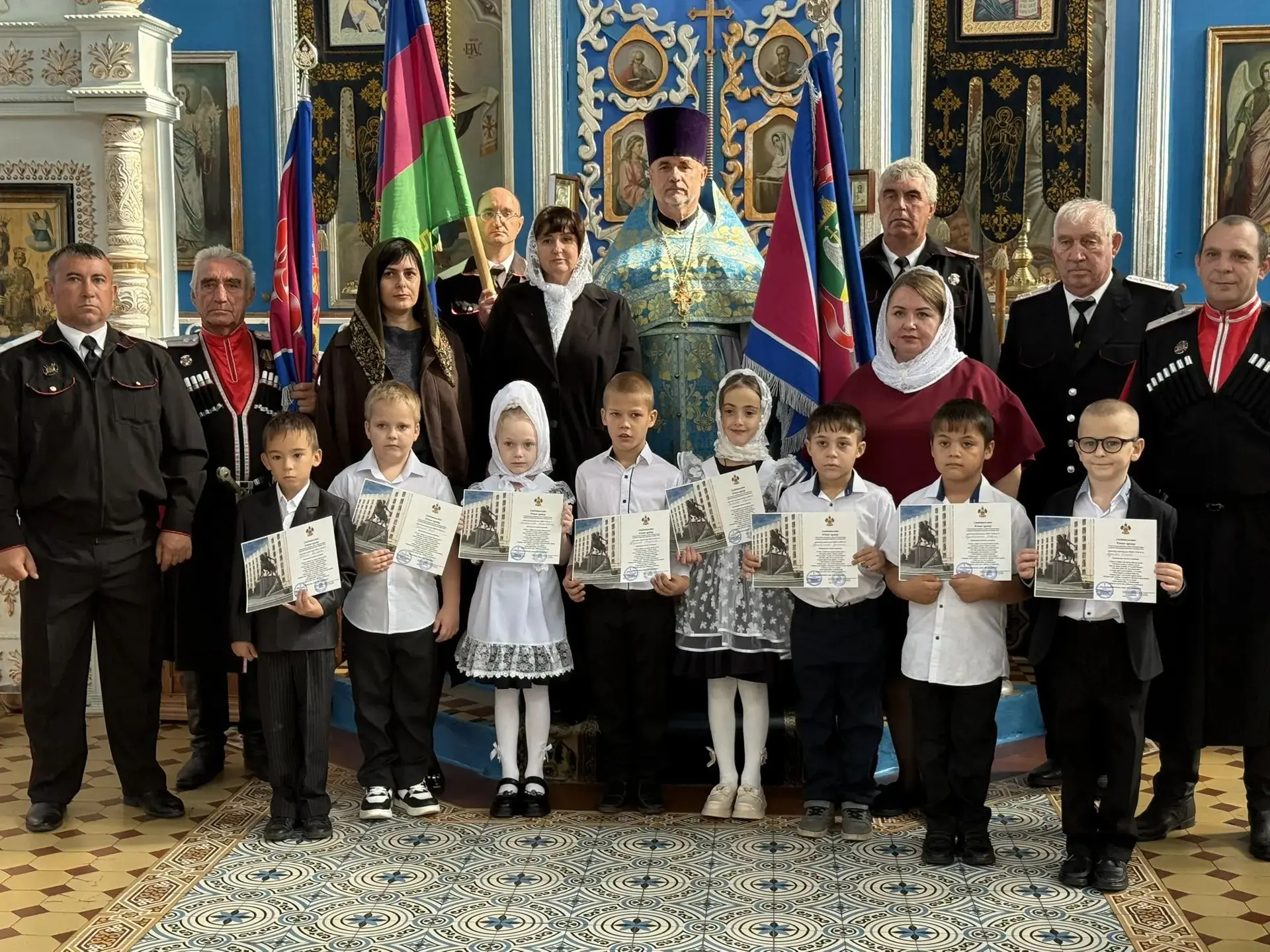 Посвящение в казачата: новый этап для наших первоклассников!