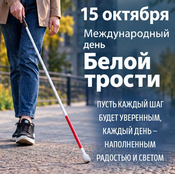 🦯 Этот день — напоминание о том, что рядом с нами живут люди, которые воспринимают мир...