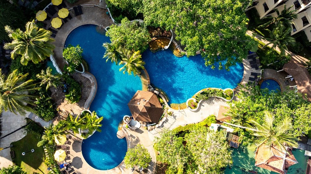 Уютный и невероятно зеленый отель в самом сердце Пхукет🌴