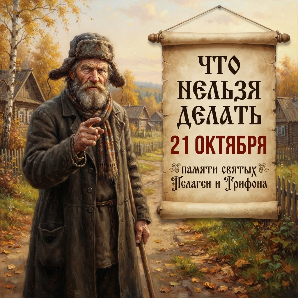 🚫 21 октября — Что нельзя делать