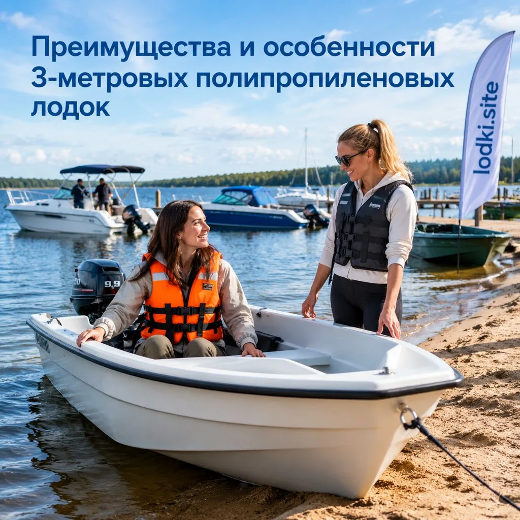 Преимущества и особенности 3-метровых полипропиленовых лодок
