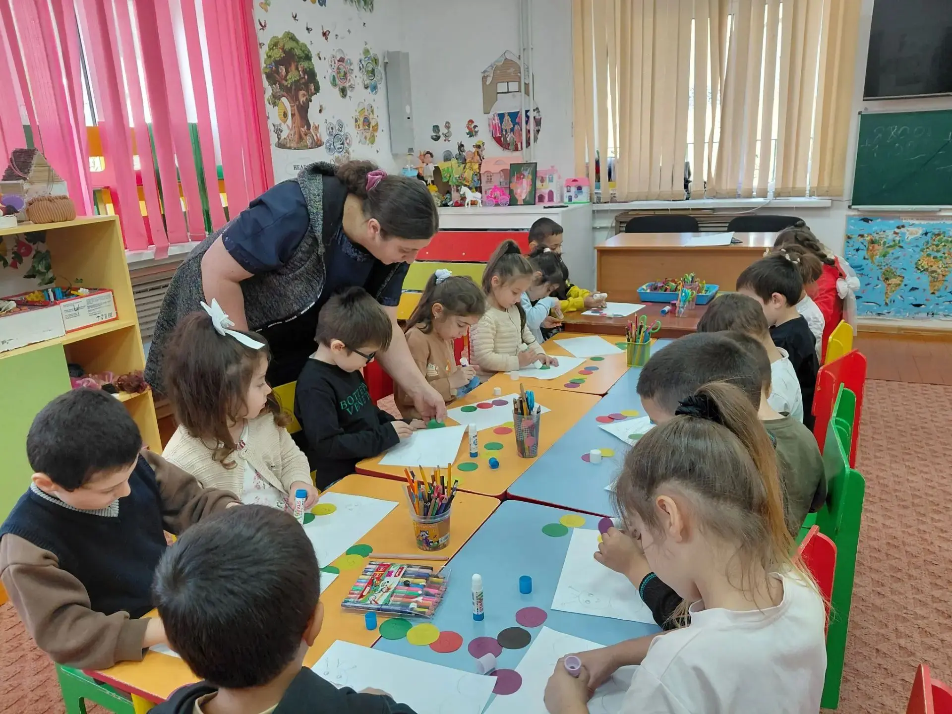Занятие фэмп в старшей группе "Солнышко"