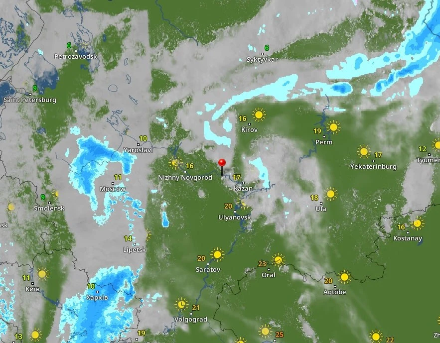 🌡 Предстоящая ночь в Чувашии снова будет очень тёплой. Под влиянием тёплого фронта мес...