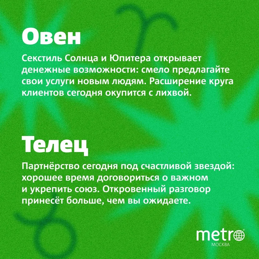 Гороскоп от астролога на 15 октября ✨