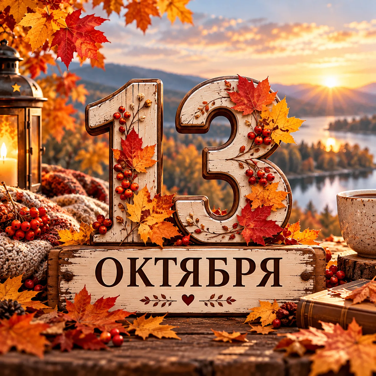 🍁 Праздники 13 октября 2026 года — вторник