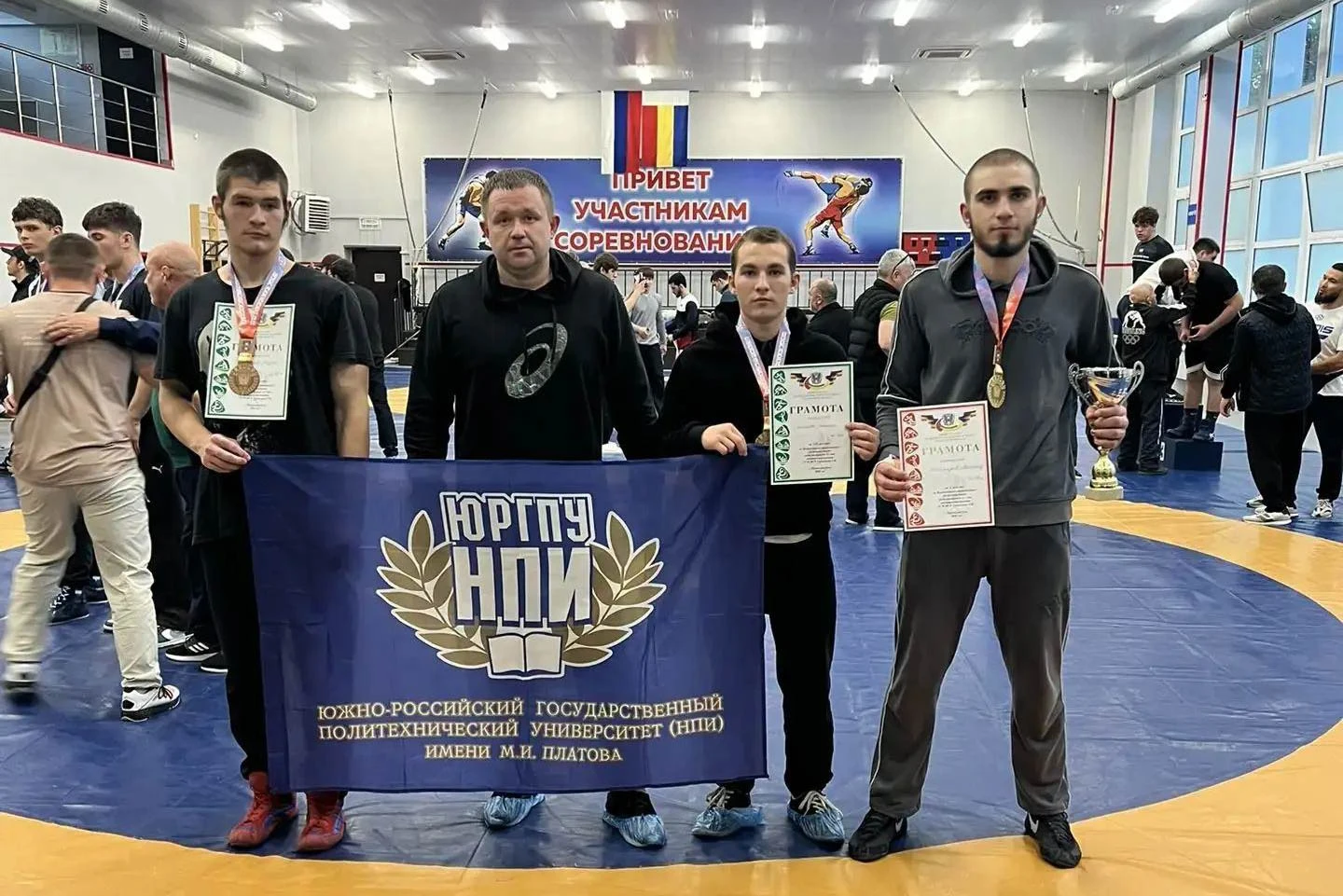 Две «бронзы» всероссийского турнира – у вольников НПИ⠀